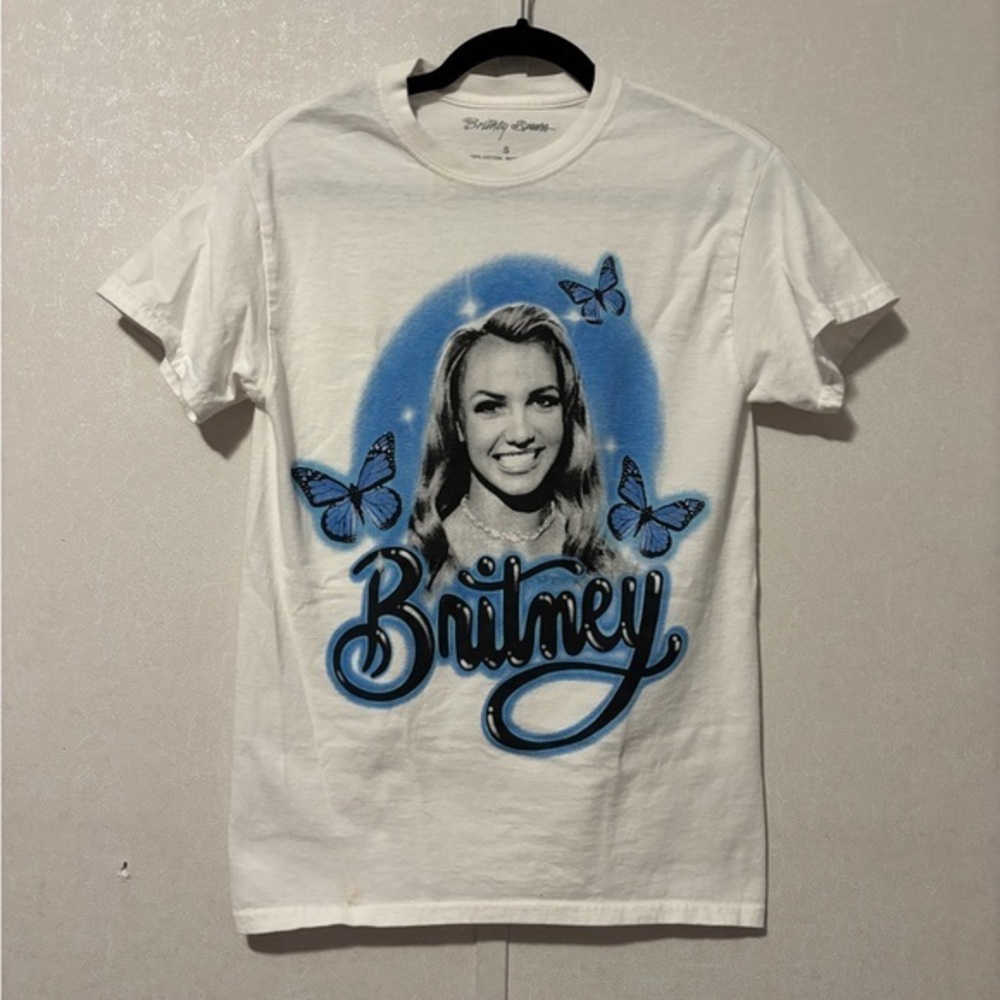 Britney Spears Airbrushed Tee women’s Small